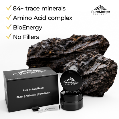 PureMatter Shilajit - Live Resin - 20g
